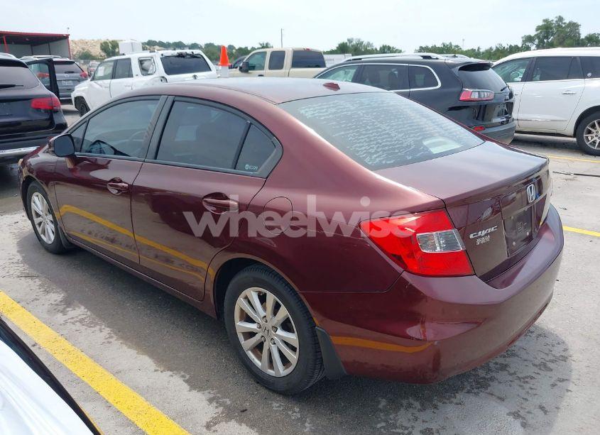 Photo 3 of 2012 Honda Civic EX (VIN 19XFB2F85CE053656)