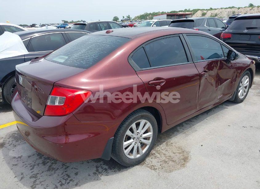 Photo 4 of 2012 Honda Civic EX (VIN 19XFB2F85CE053656)