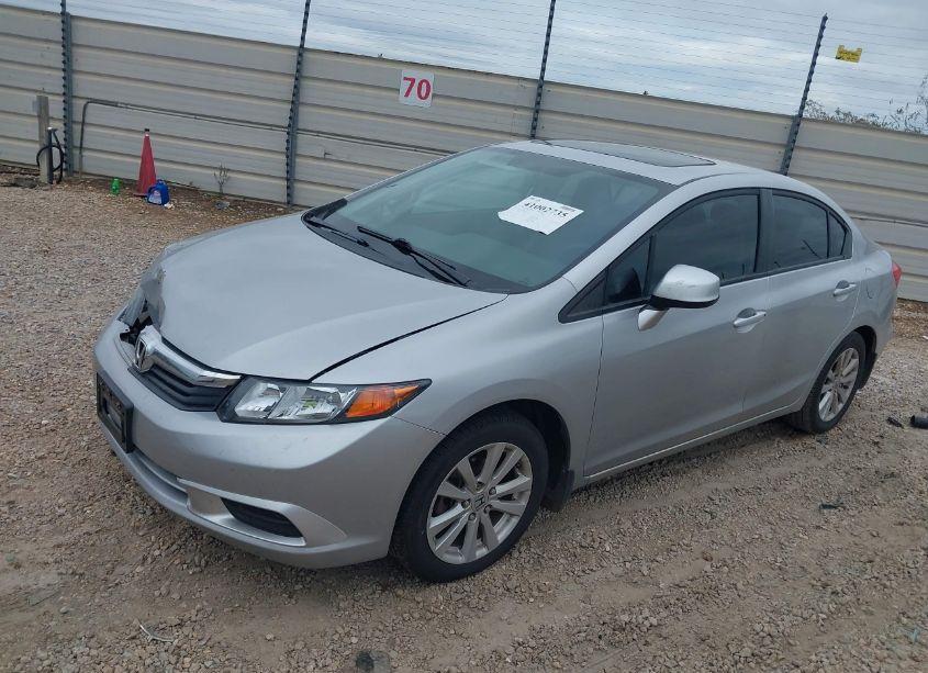 Photo 2 of 2012 Honda Civic EX (VIN 19XFB2F85CE065497)