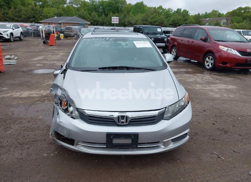 Photo 13 of 2012 Honda Civic EX (VIN 19XFB2F85CE308872)