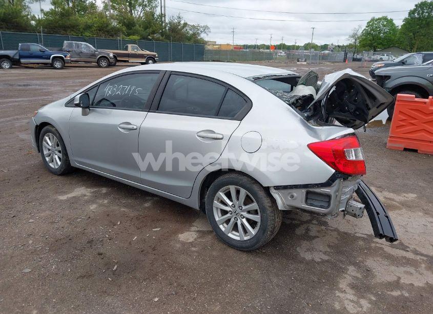 Photo 3 of 2012 Honda Civic EX (VIN 19XFB2F85CE308872)