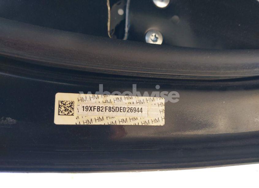 Photo 9 of 2013 Honda Civic EX (VIN 19XFB2F85DE026944)