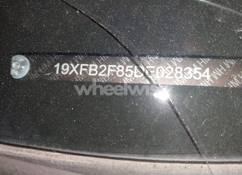 Photo 9 of 2013 Honda Civic EX (VIN 19XFB2F85DE028354)