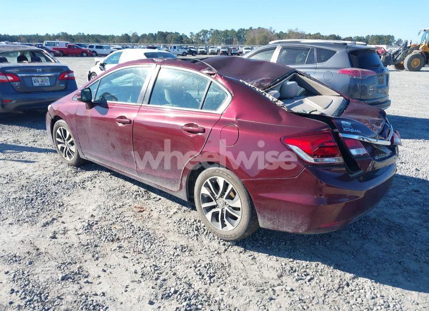 Photo 3 of 2013 Honda Civic EX (VIN 19XFB2F85DE045137)