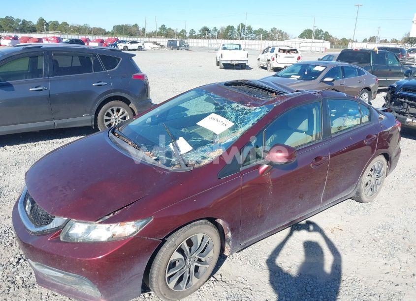 Photo 6 of 2013 Honda Civic EX (VIN 19XFB2F85DE045137)