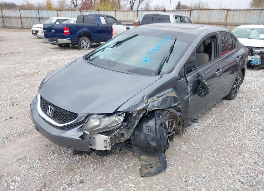 Photo 2 of 2013 Honda Civic EX (VIN 19XFB2F85DE216016)