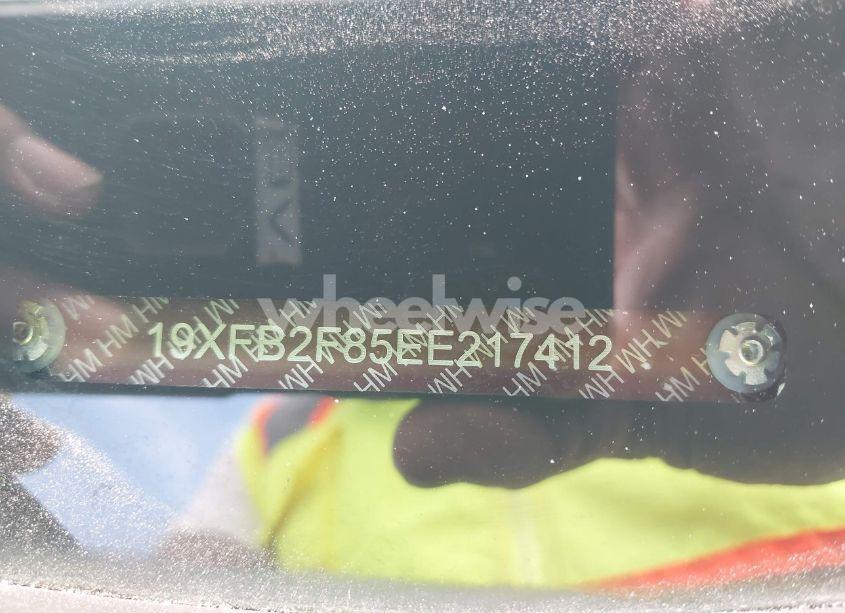 Photo 9 of 2014 Honda Civic EX (VIN 19XFB2F85EE217412)