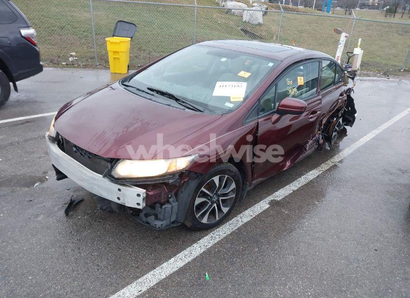 Photo 2 of 2015 Honda Civic EX (VIN 19XFB2F85FE038112)