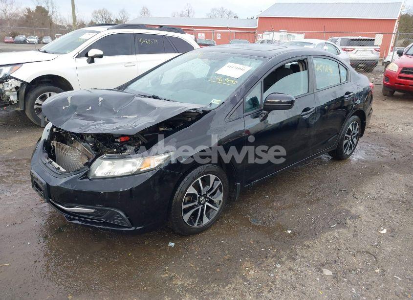 Photo 2 of 2015 Honda Civic EX (VIN 19XFB2F85FE046856)