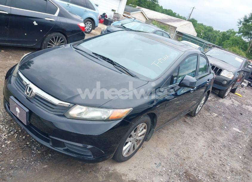 Photo 2 of 2012 Honda Civic EX (VIN 19XFB2F86CE011173)
