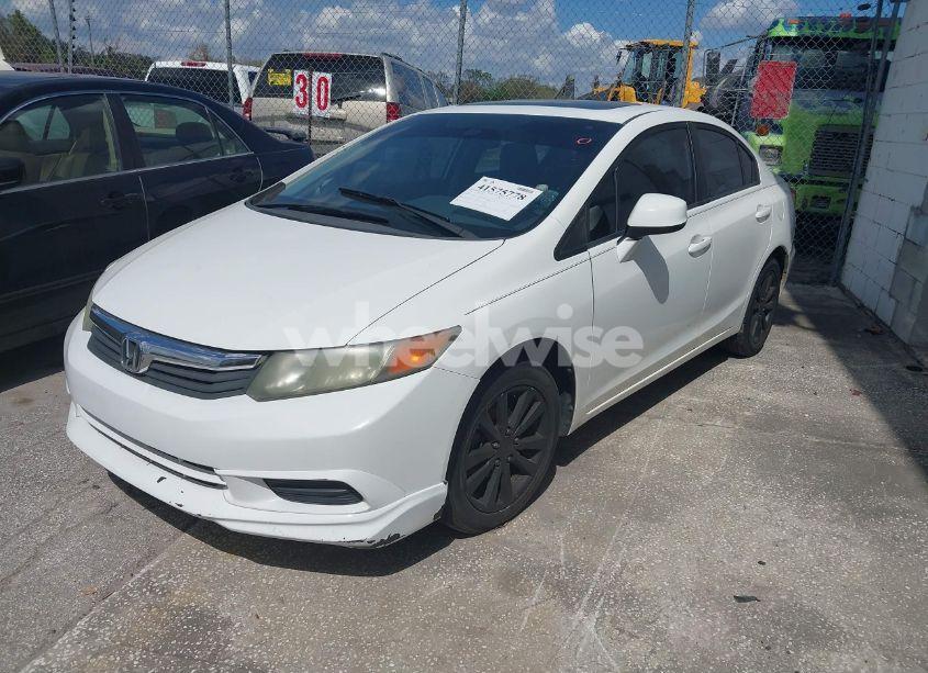 Photo 2 of 2012 Honda Civic EX (VIN 19XFB2F86CE058722)