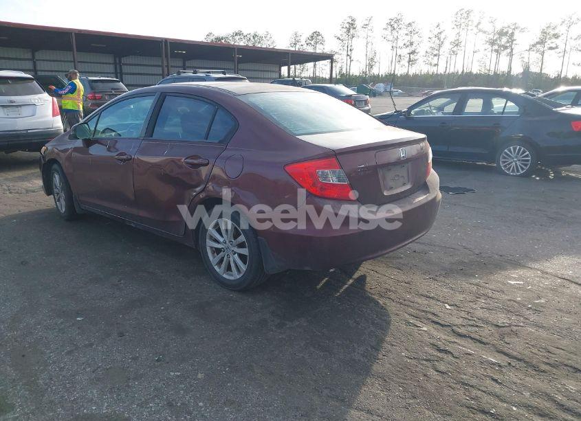 Photo 3 of 2012 Honda Civic EX (VIN 19XFB2F86CE059207)
