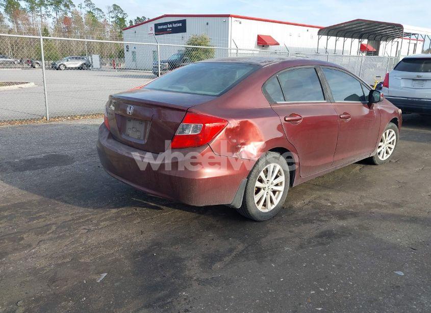 Photo 4 of 2012 Honda Civic EX (VIN 19XFB2F86CE059207)