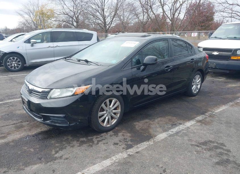 Photo 2 of 2012 Honda Civic EX (VIN 19XFB2F86CE309867)