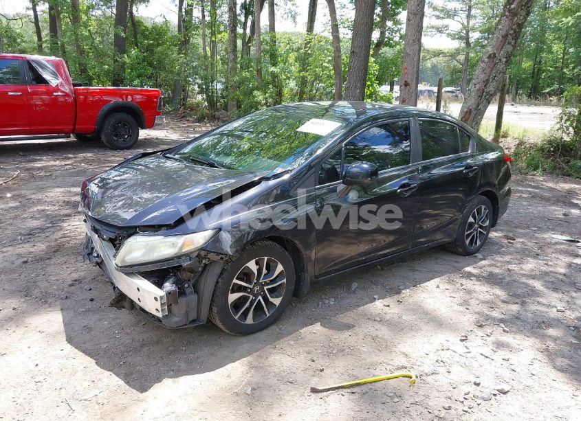 Photo 2 of 2013 Honda Civic EX (VIN 19XFB2F86DE018934)