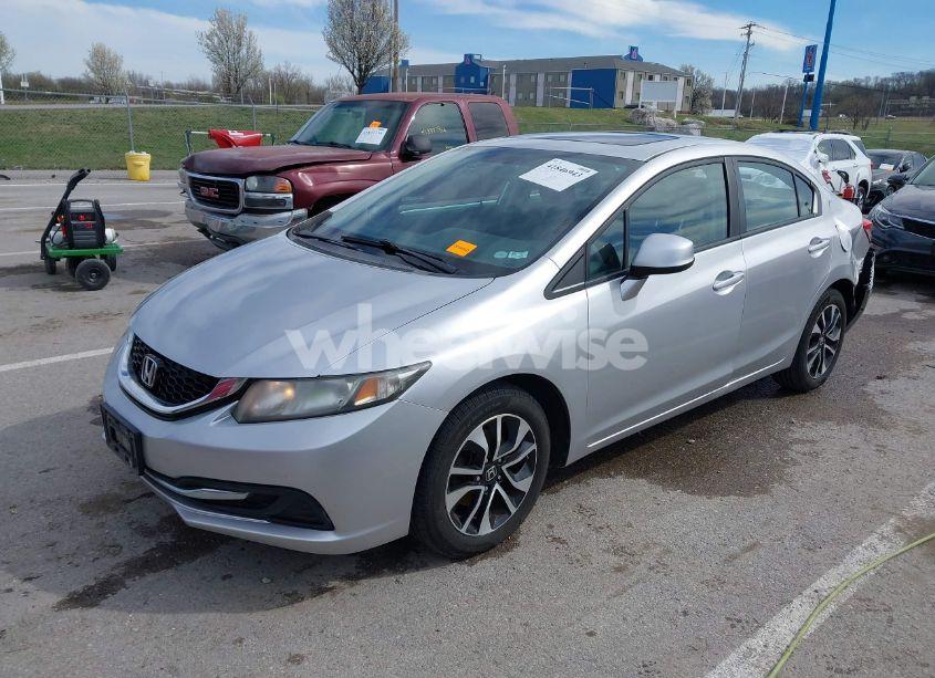 Photo 2 of 2013 Honda Civic EX (VIN 19XFB2F86DE033675)