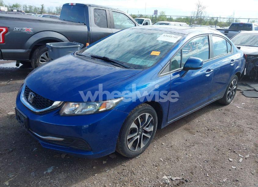 Photo 2 of 2013 Honda Civic EX (VIN 19XFB2F86DE063694)