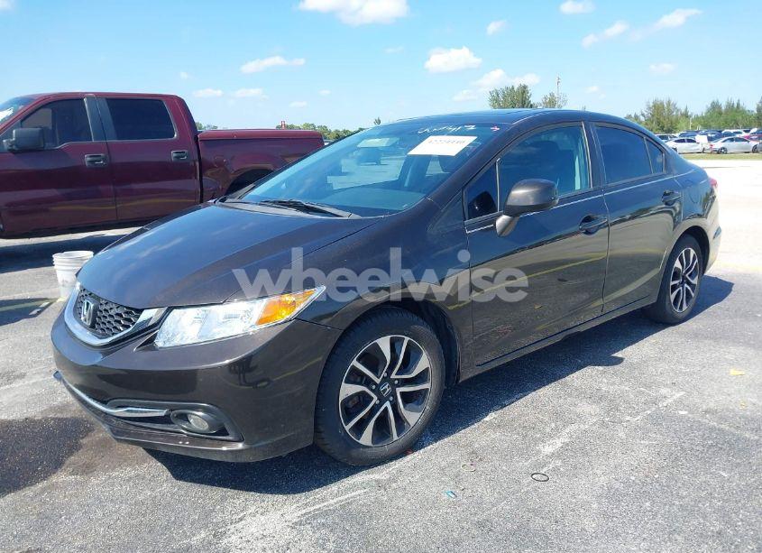 Photo 2 of 2013 Honda Civic EX (VIN 19XFB2F86DE066417)