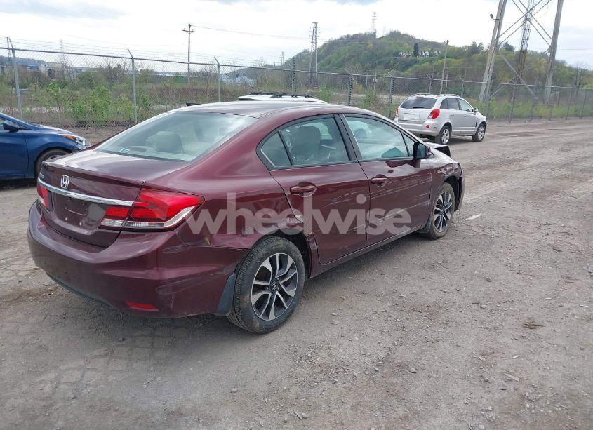 Photo 4 of 2013 Honda Civic EX (VIN 19XFB2F86DE216140)