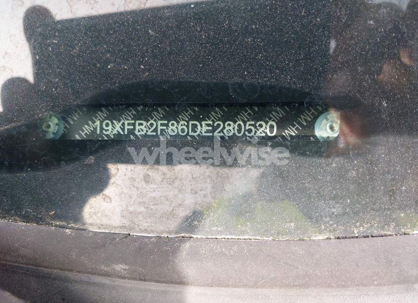 Photo 18 of 2013 Honda Civic EX (VIN 19XFB2F86DE280520)