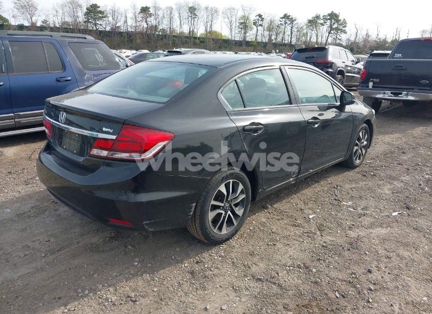 Photo 4 of 2013 Honda Civic EX (VIN 19XFB2F86DE280520)