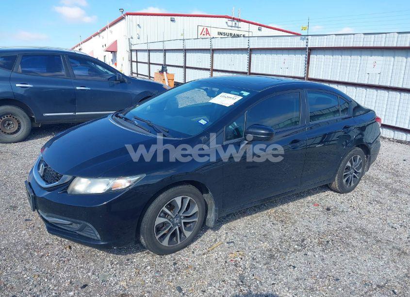 Photo 2 of 2014 Honda Civic EX (VIN 19XFB2F86EE004419)