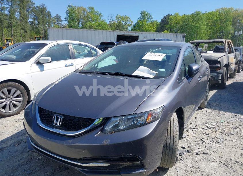 Photo 2 of 2014 Honda Civic EX (VIN 19XFB2F86EE011614)