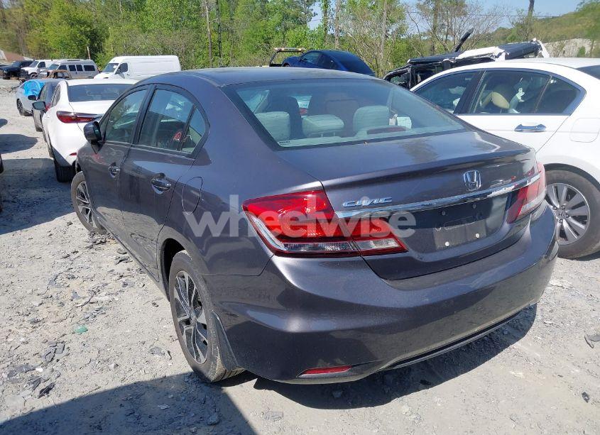 Photo 3 of 2014 Honda Civic EX (VIN 19XFB2F86EE011614)