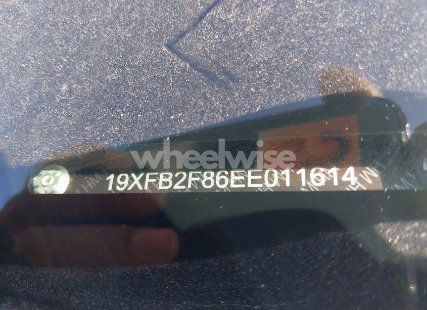 Photo 9 of 2014 Honda Civic EX (VIN 19XFB2F86EE011614)