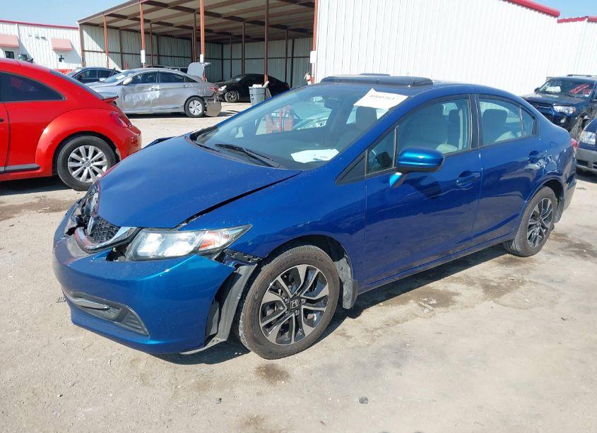 Photo 2 of 2014 Honda Civic EX (VIN 19XFB2F86EE072798)