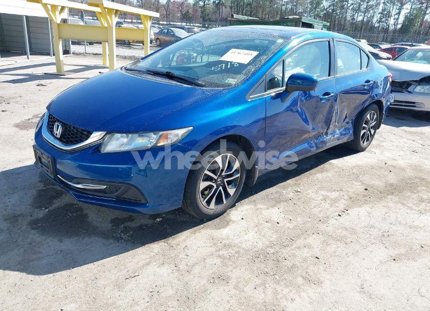 Photo 2 of 2015 Honda Civic EX (VIN 19XFB2F86FE075718)