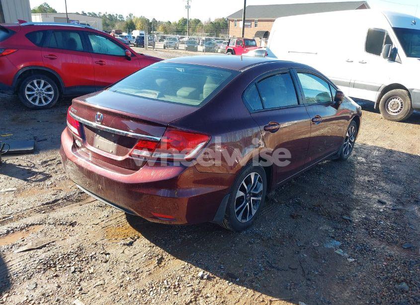 Photo 4 of 2015 Honda Civic EX (VIN 19XFB2F86FE098769)