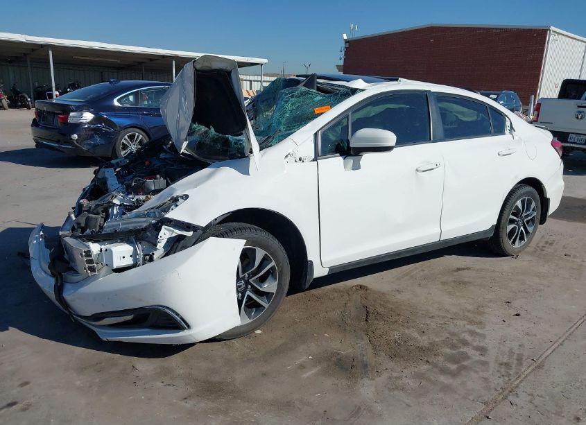 Photo 2 of 2015 Honda Civic EX (VIN 19XFB2F86FE105347)