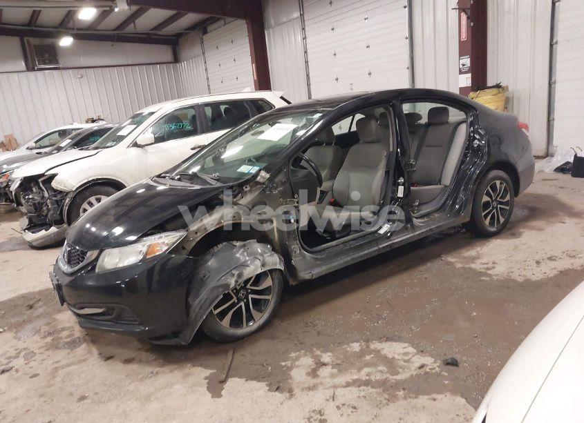 Photo 2 of 2015 Honda Civic EX (VIN 19XFB2F86FE253448)