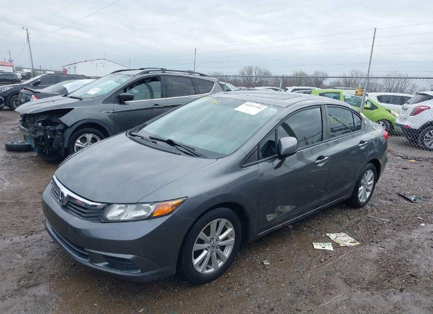 Photo 2 of 2012 Honda Civic EX (VIN 19XFB2F87CE010419)