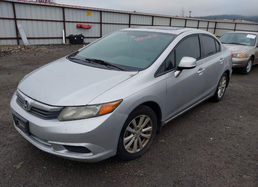 Photo 2 of 2012 Honda Civic EX (VIN 19XFB2F87CE067350)