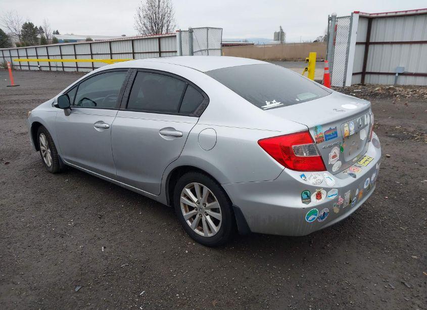 Photo 3 of 2012 Honda Civic EX (VIN 19XFB2F87CE067350)