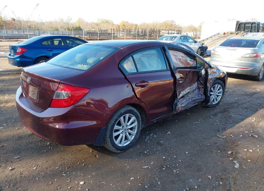 Photo 4 of 2012 Honda Civic EX (VIN 19XFB2F87CE086934)