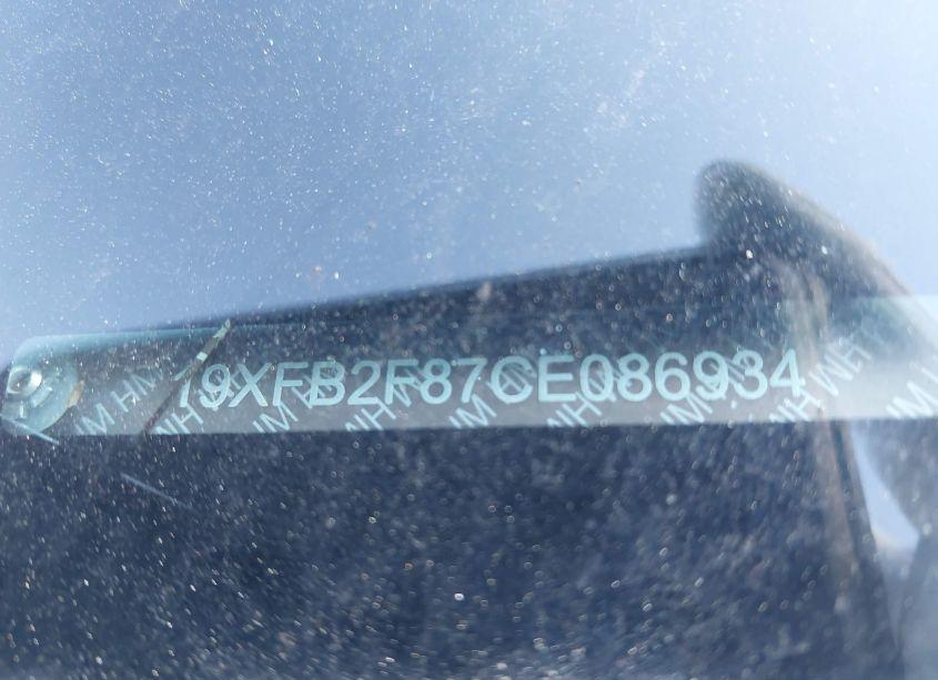 Photo 9 of 2012 Honda Civic EX (VIN 19XFB2F87CE086934)