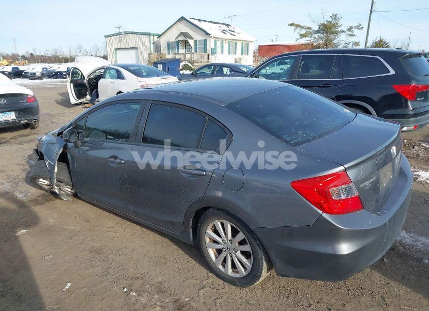 Photo 3 of 2012 Honda Civic EX (VIN 19XFB2F87CE088652)