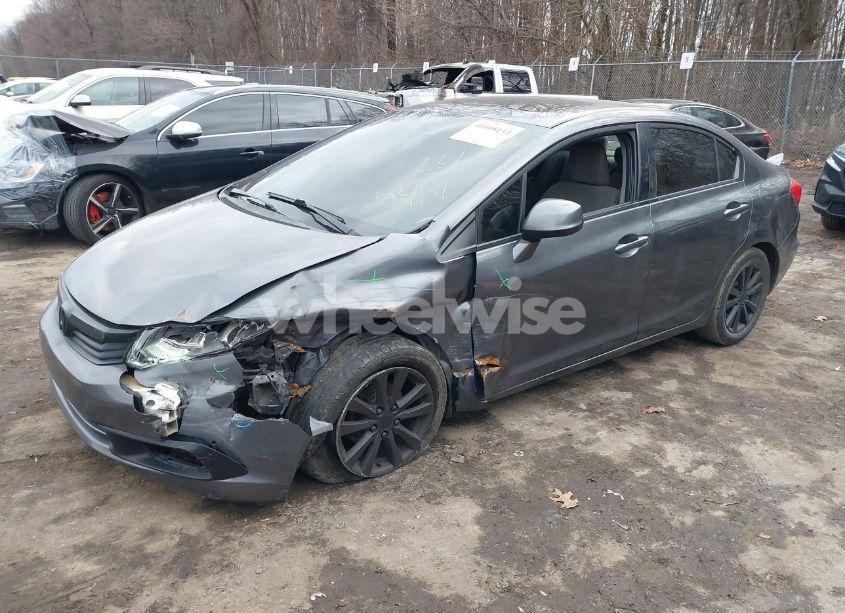 Photo 2 of 2012 Honda Civic EX (VIN 19XFB2F87CE319629)