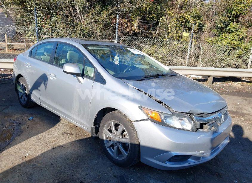 2012 Honda Civic EX (VIN 19XFB2F87CE322384) main photo
