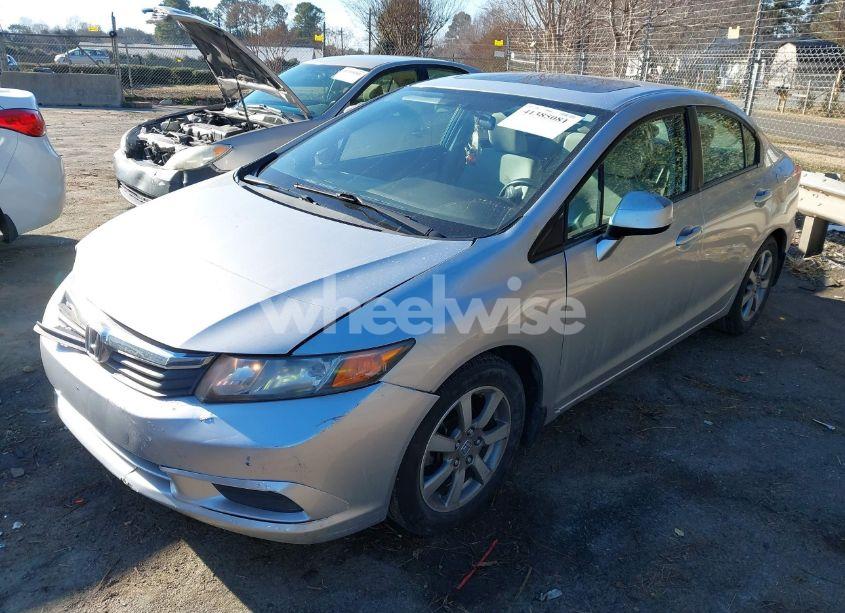 Photo 2 of 2012 Honda Civic EX (VIN 19XFB2F87CE322384)