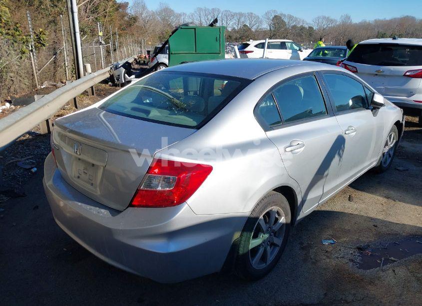 Photo 4 of 2012 Honda Civic EX (VIN 19XFB2F87CE322384)