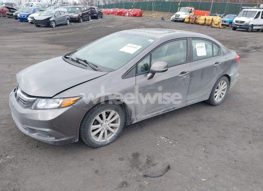 Photo 2 of 2012 Honda Civic EX (VIN 19XFB2F87CE378311)