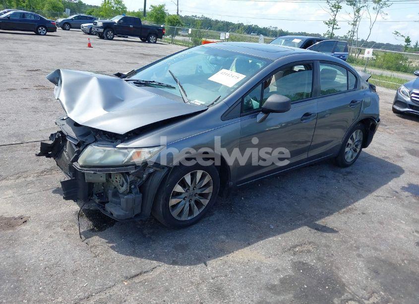 Photo 2 of 2013 Honda Civic EX (VIN 19XFB2F87DE041736)
