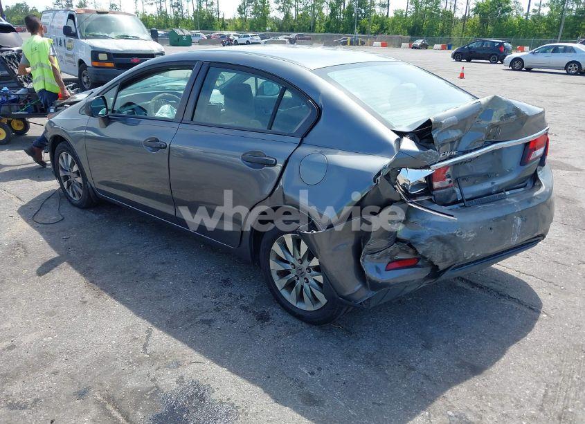 Photo 3 of 2013 Honda Civic EX (VIN 19XFB2F87DE041736)