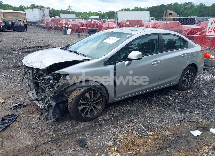 Photo 2 of 2013 Honda Civic EX (VIN 19XFB2F87DE067978)