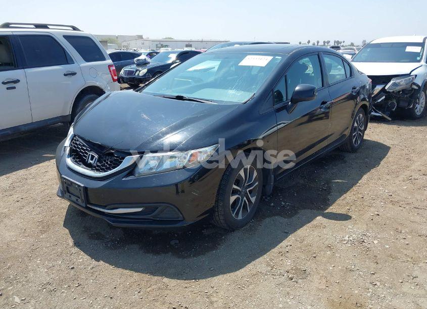 Photo 2 of 2013 Honda Civic EX (VIN 19XFB2F87DE257909)