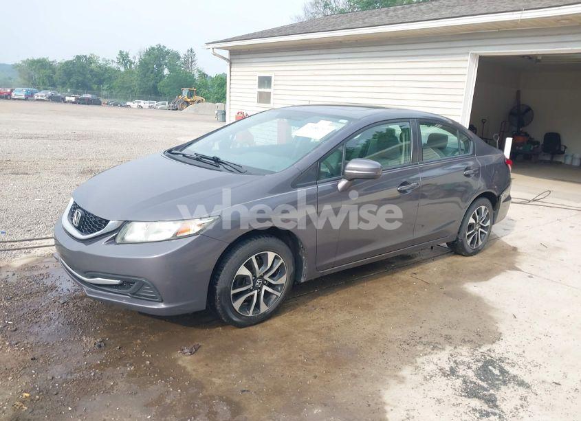 Photo 2 of 2014 Honda Civic EX (VIN 19XFB2F87EE018975)